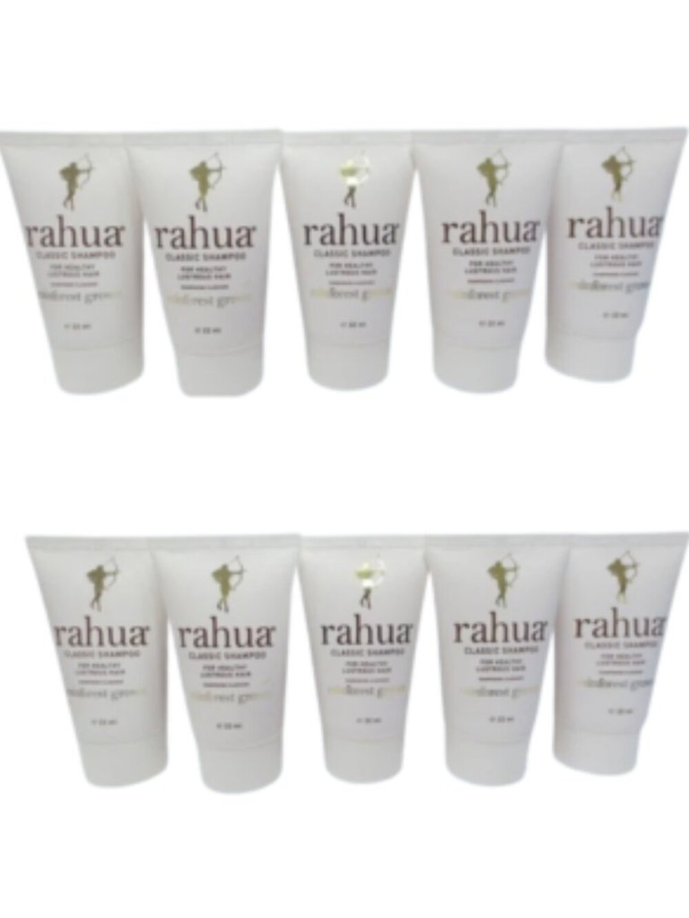 RAHUA CLASSIC SHAMPOO RAINFOREST GROWNFOR HEALTHY HAIR 22ML 10 PC LOT